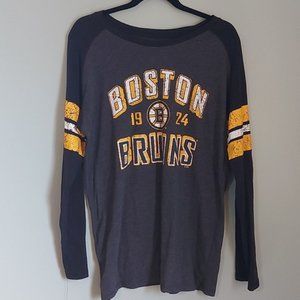 Boston bruins long sleeve large